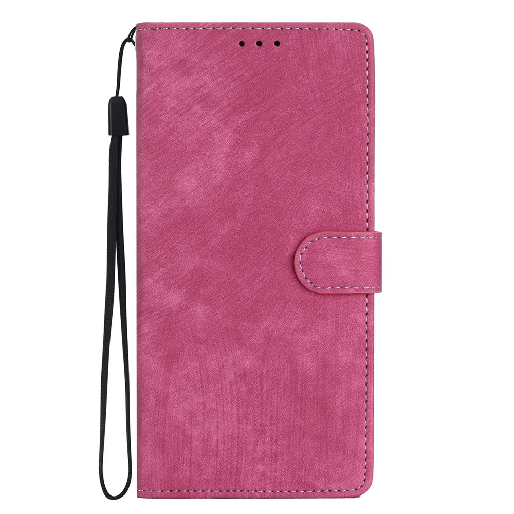 For Samsung Galaxy A53 5G Skin-touch PU Leather Wallet Stand Phone Case Full Protection Shell