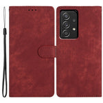 For Samsung Galaxy A53 5G Skin-touch PU Leather Wallet Stand Phone Case Full Protection Shell