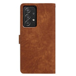 Samsung Galaxy A33 5G Skin-touch PU-läderfodral med fällbart stativ och plånboksfodral