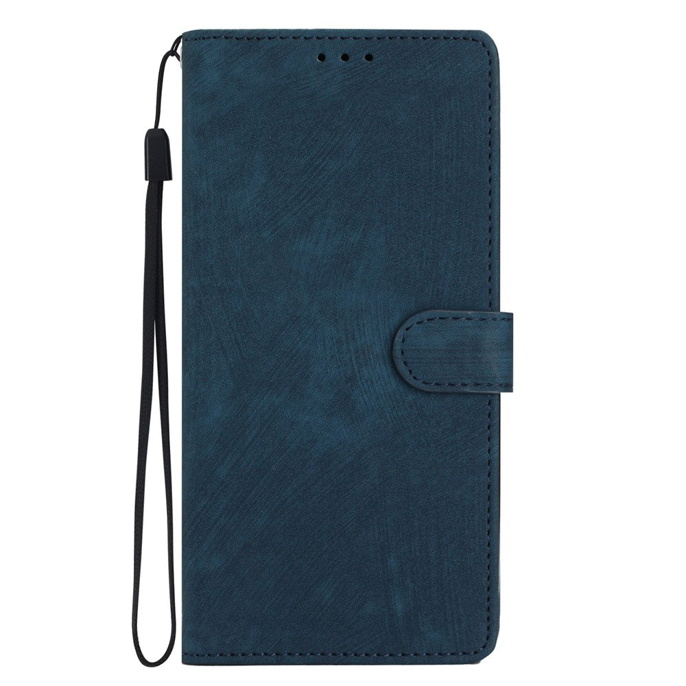 Til Samsung Galaxy A32 5G / M32 5G PU-læderpung Mobilcover Hudvenlig Anti-drop Skal med Stand