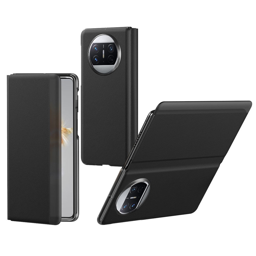 For Huawei Mate X3 5G Full Protection Cell Phone Case PU Leather+PC Phone Cover