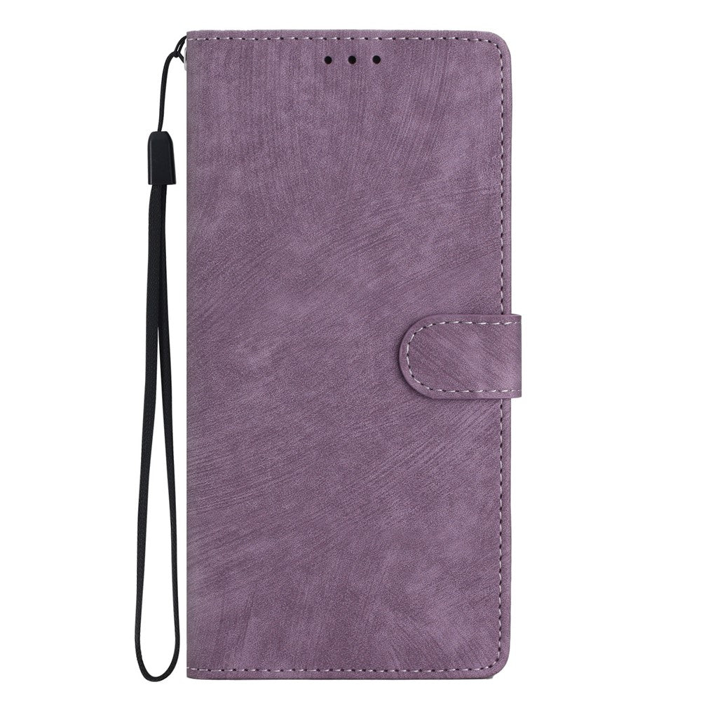 For iPhone 7 / 8 / SE (2020) / SE (2022) PU Leather Solid Color Cover Skin-touch Stand Wallet Phone Case
