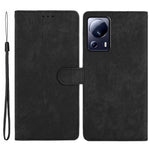 Xiaomi 13 Lite / Civi 2 5G Enfärgat Läderplånboksfodral med Skin-touch-funktion, Mobilskal