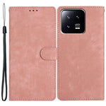 Xiaomi 13 5G Enfärgad Folio Flip PU Läder Plånboksfodral Skin-touch Stativ mobilfodral