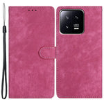 Xiaomi 13 5G Enfärgad Folio Flip PU Läder Plånboksfodral Skin-touch Stativ mobilfodral