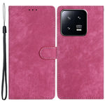 Xiaomi 13 Pro 5G Enfärgat Skin-touch PU-läder Plånboksfodral Stativ Folio Flip mobilfodral