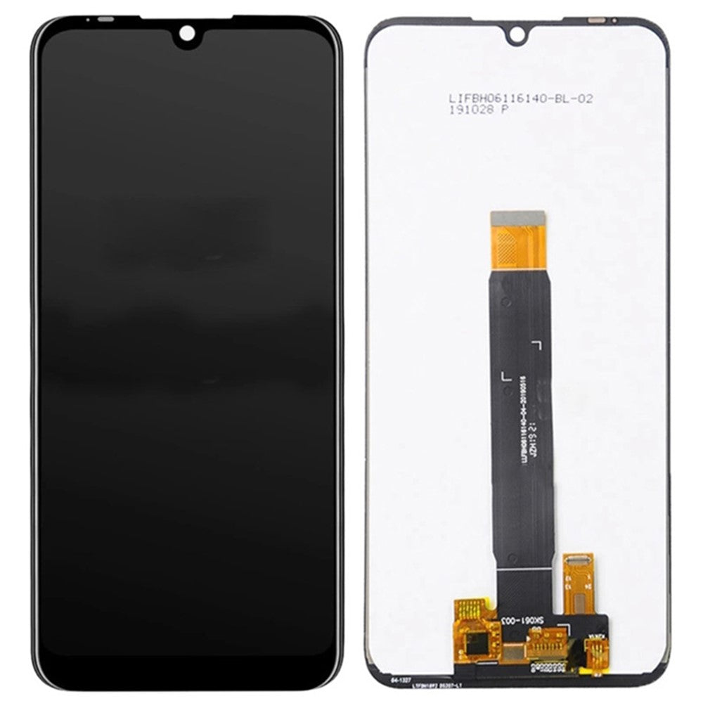 Til Lenovo K10 2019 XT2025-3 Grade C LCD Skærm og Digitizer Samlekomponent (uden logo)
