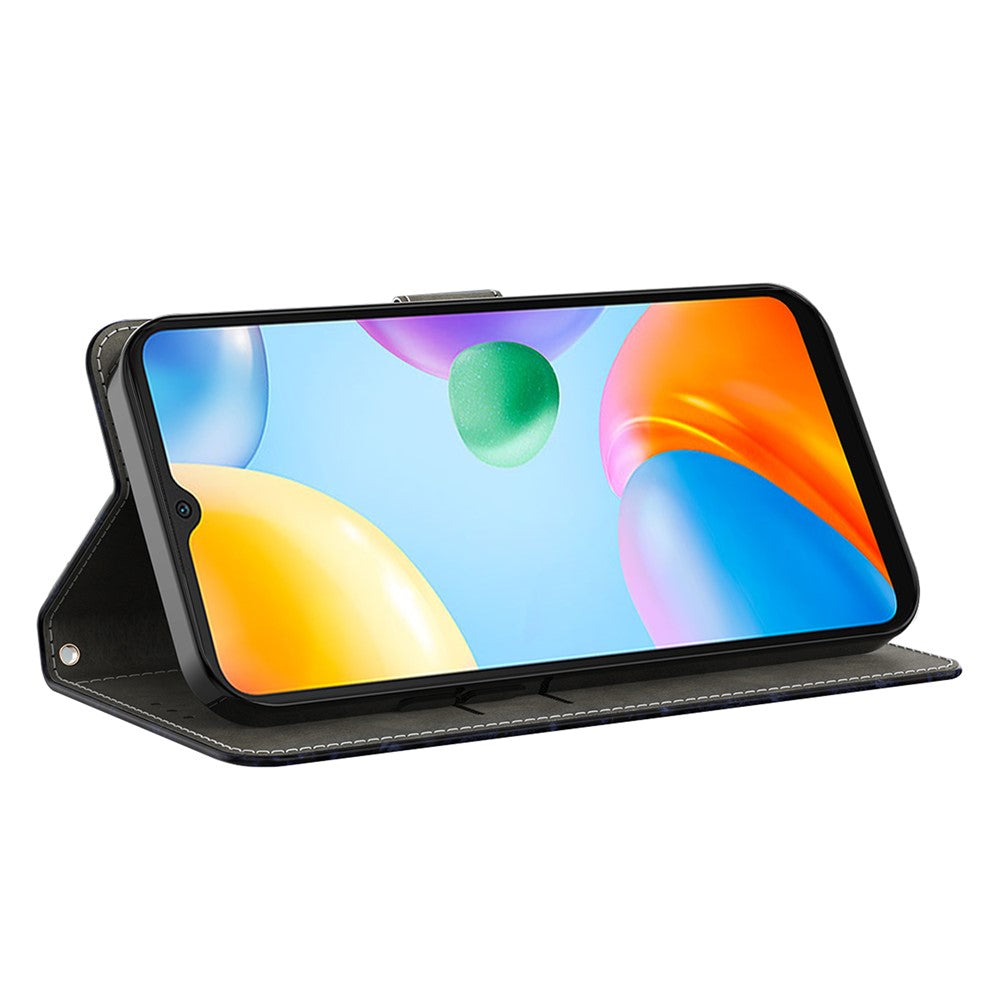 3D Pattern Printing Phone Case for Xiaomi 13 Pro 5G PU Leather Wallet Cover Anti-Drop Phone Shell with Strap