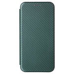 For Xiaomi Redmi Note 12 Turbo / Poco F5 5G Carbon Fiber Texture Leather Case Flip Stand Cell Phone Cover