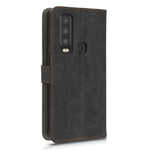 Til Motorola Defy 2 5G / Cat S75 5G Telefon Pung Cover PU Læder RFID Blokerende Stativ Etui med Rem