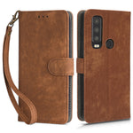 Til Motorola Defy 2 5G / Cat S75 5G Telefon Pung Cover PU Læder RFID Blokerende Stativ Etui med Rem