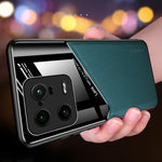 Anti-Dorp Slim Case for Xiaomi 13 Pro 5G TPU PC PU Leather Phone Case Support Magnetic Car Mount