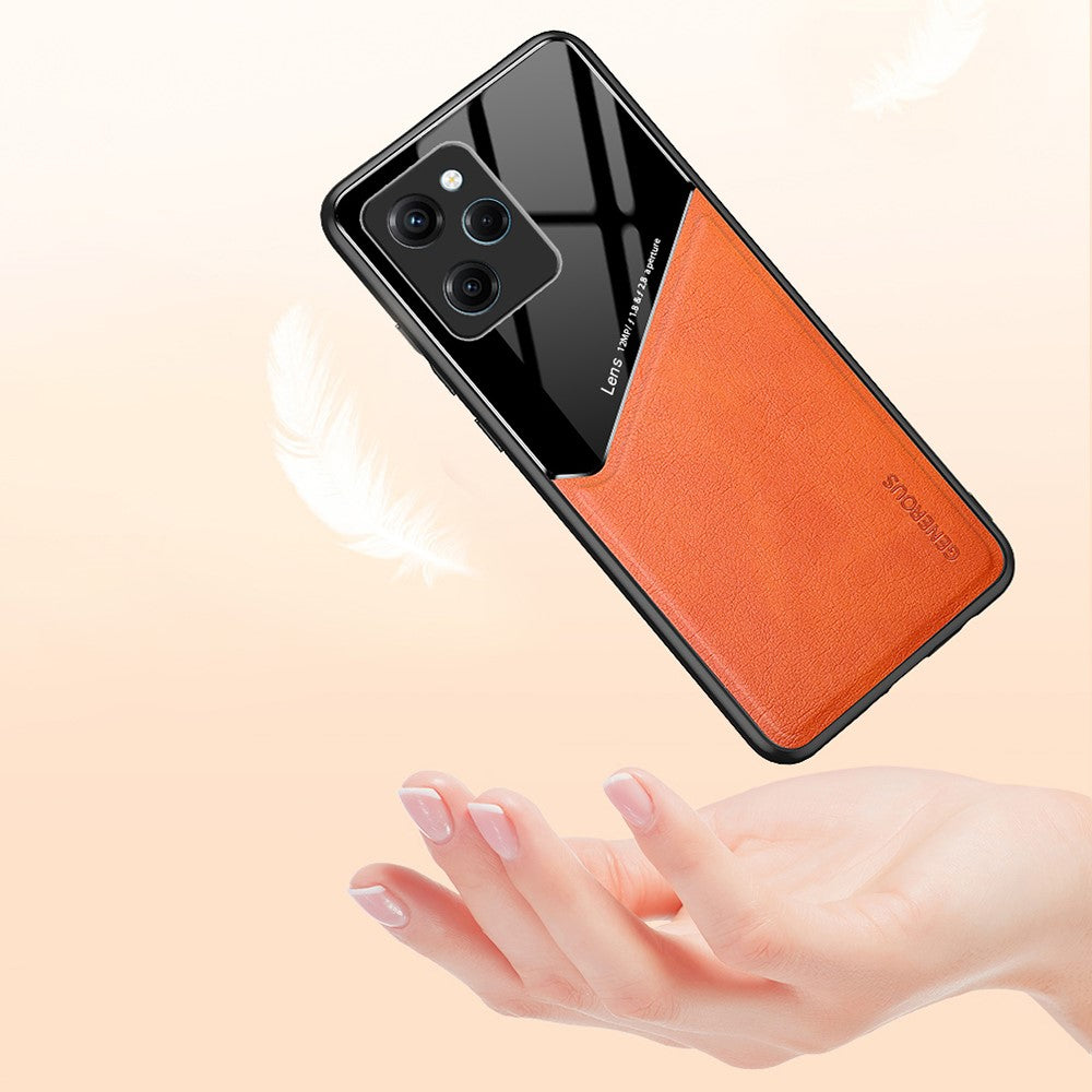 For Xiaomi Poco X5 Pro 5G / Note 12 Pro Speed 5G Shockproof Case TPU + PC + PU Leather Phone Cover
