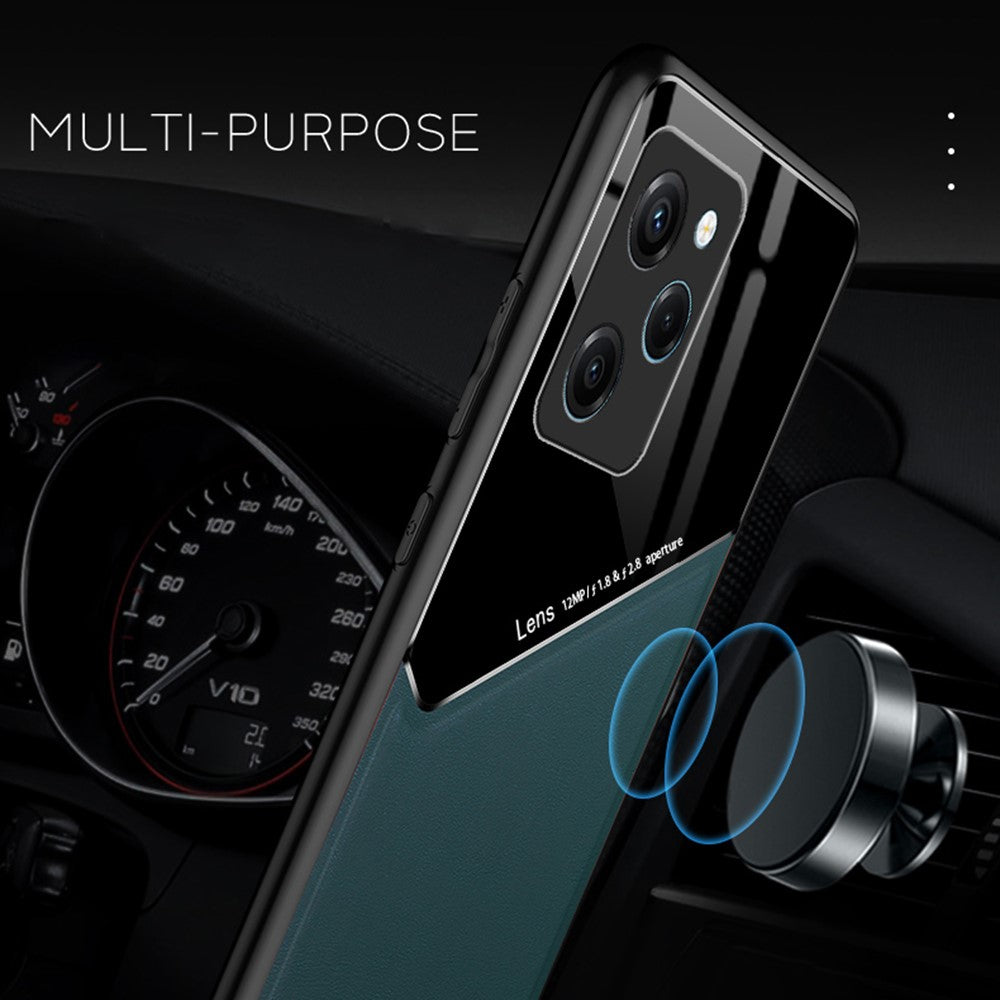 For Xiaomi Poco X5 Pro 5G / Note 12 Pro Speed 5G Shockproof Case TPU + PC + PU Leather Phone Cover