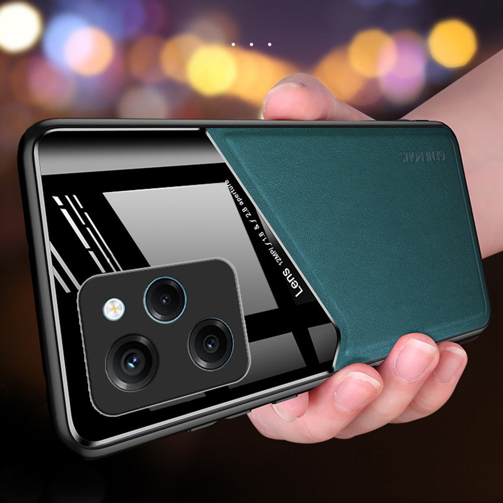 For Xiaomi Poco X5 Pro 5G / Note 12 Pro Speed 5G Shockproof Case TPU + PC + PU Leather Phone Cover