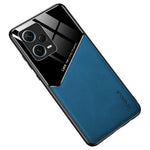 Stötsäkert fodral för Xiaomi Redmi Note 12 Pro+ 5G TPU + PC + PU-läder Slimmat mobilskal med stöd för magnetiskt bilfäste
