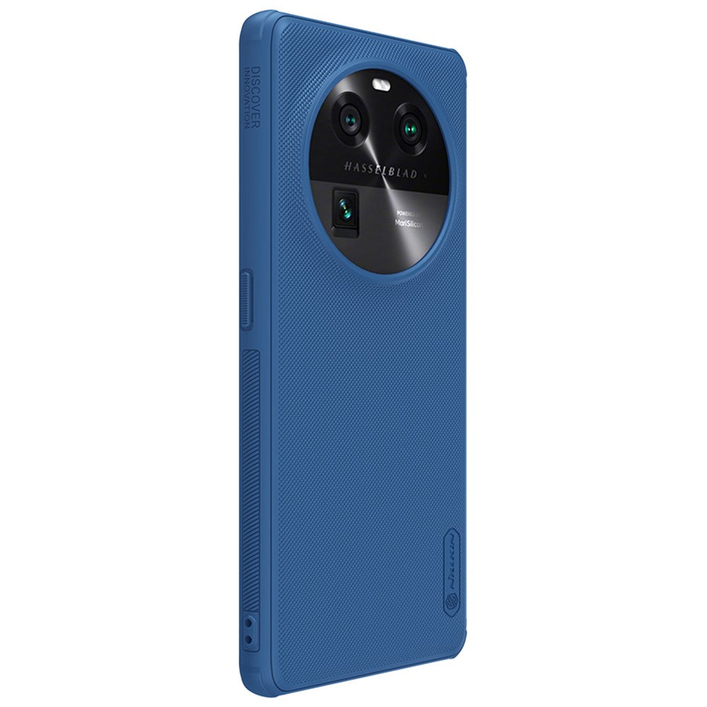 NILLKIN Super Frosted Shield Pro for Oppo Find X6 PC+TPU Phone Case Matte Anti-Drop Cell Phone Cover