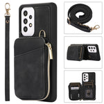 Til Samsung Galaxy A52 4G / A52s 5G / A52 5G Telefoncover PU Læder+TPU Kickstand Telefonetui med Mini Kortpung