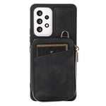 Til Samsung Galaxy A52 4G / A52s 5G / A52 5G Telefoncover PU Læder+TPU Kickstand Telefonetui med Mini Kortpung