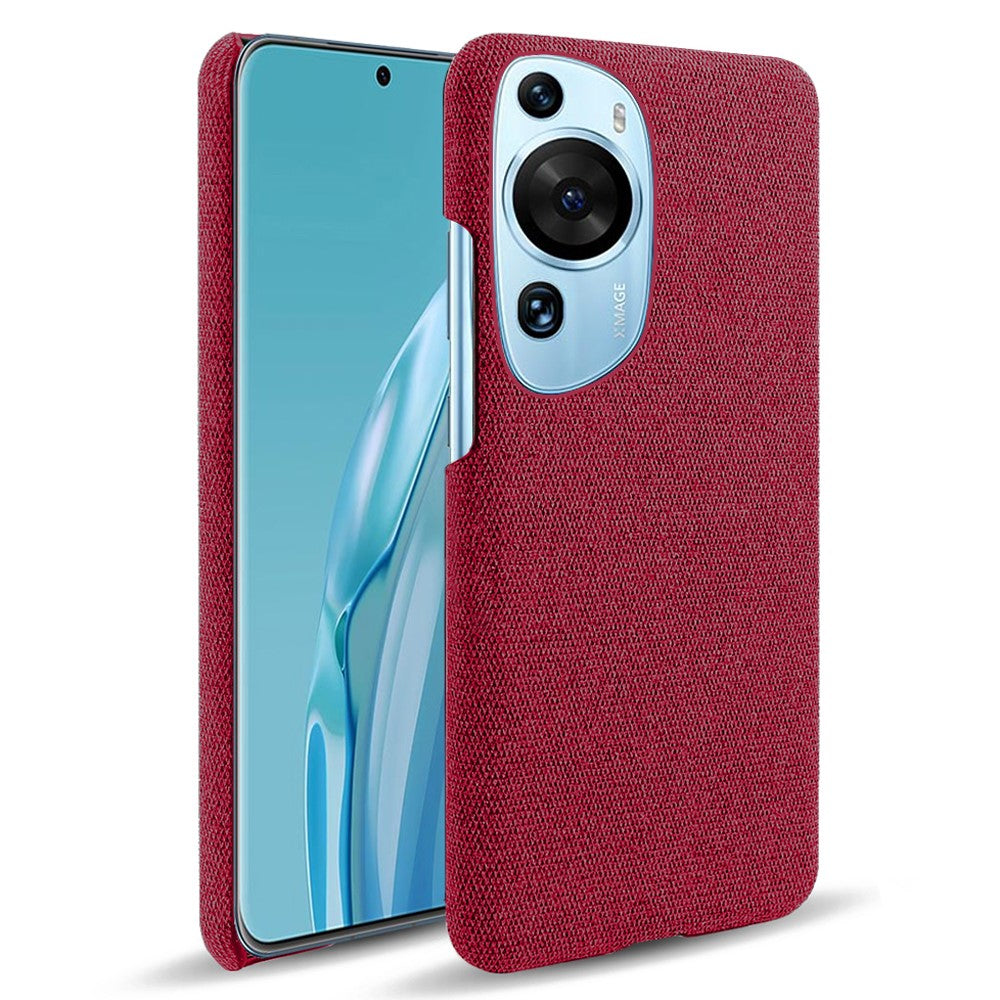 Huawei P60 Art Halkfritt mobilskal Tyg + Hårt PC Stötsäkert Skyddsfodral
