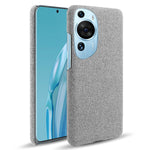 Huawei P60 Art Halkfritt mobilskal Tyg + Hårt PC Stötsäkert Skyddsfodral