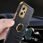 For Xiaomi Redmi Note 11T Pro 5G / Note 11T Pro+ 5G / Poco X4 GT 5G / Redmi K50i 5G Ring Kickstand Electroplating Phone Case PU Leather Coated TPU Cover