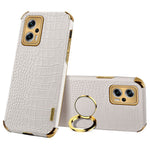 For Xiaomi Redmi Note 11T Pro 5G / Note 11T Pro+ 5G / Poco X4 GT 5G / Redmi K50i 5G Ring Kickstand Electroplating Phone Case PU Leather Coated TPU Cover