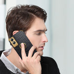 For Oppo A17 4G Ring Kickstand Phone Case Precise Cutout Leather Coated TPU Electroplated Cover