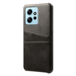 For Xiaomi Redmi Note 12 4G Phone Case Dual Card Slots Drop Protection PU Leather+PC Cover