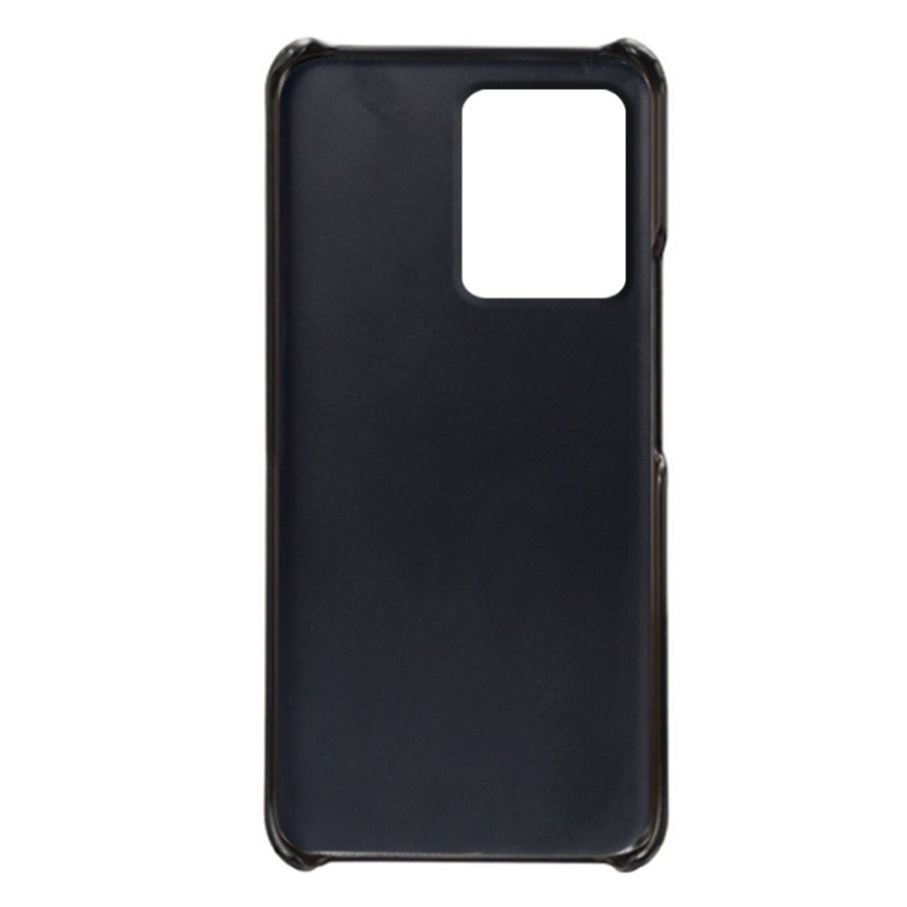 For Xiaomi Redmi Note 12 4G Phone Case Dual Card Slots Drop Protection PU Leather+PC Cover