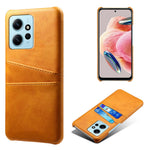 Xiaomi Redmi Note 12 4G mobilskal Dubbla Kortplatser Fallskydd PU-läder+PC-skydd