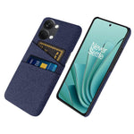 2 Kortpladser Telefoncover til OnePlus Nord 3 5G / Ace 2V, Hård PC + Stof Telefoncover