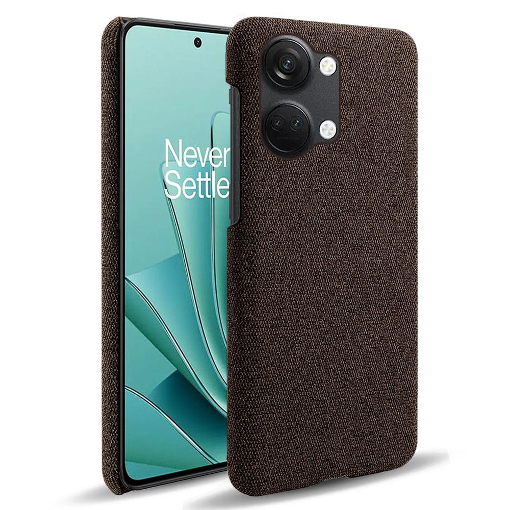 OnePlus Nord 3 5G / Ace 2V Stötsäkert Halkfritt Skal Tyg + Hårt PC Skyddande Guardian mobilfodral