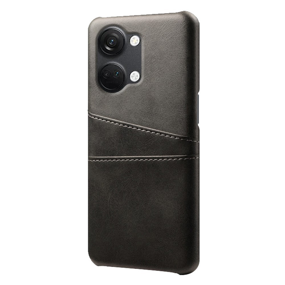 Mobilcover til OnePlus Nord 3 5G / Ace 2V med faldsikring, dobbelt kortslot og PU-læderbelagt PC-etui