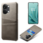 Mobilcover til OnePlus Nord 3 5G / Ace 2V med faldsikring, dobbelt kortslot og PU-læderbelagt PC-etui