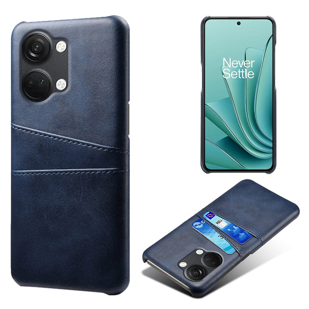 Mobilcover til OnePlus Nord 3 5G / Ace 2V med faldsikring, dobbelt kortslot og PU-læderbelagt PC-etui