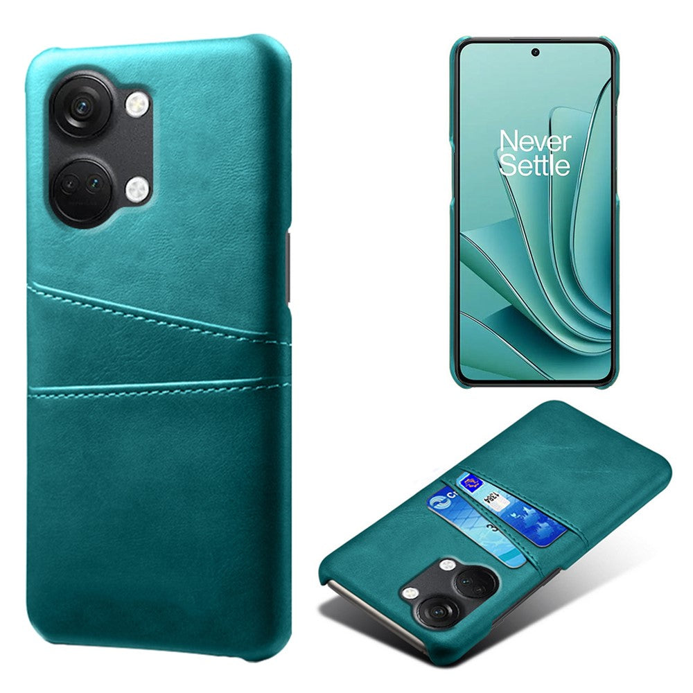 Mobilcover til OnePlus Nord 3 5G / Ace 2V med faldsikring, dobbelt kortslot og PU-læderbelagt PC-etui