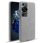 Huawei P60 / P60 Pro Enfärgat mobilskal Hårt PC + Tyg Stötsäkert Halkfritt Skydd