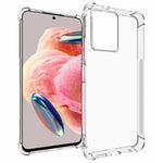 Halkfritt mobilskal för Xiaomi Redmi Note 12 4G stötsäkert fyrhörnigt krockkudde mjukt TPU-mobilskal