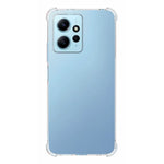 Halkfritt mobilskal för Xiaomi Redmi Note 12 4G stötsäkert fyrhörnigt krockkudde mjukt TPU-mobilskal