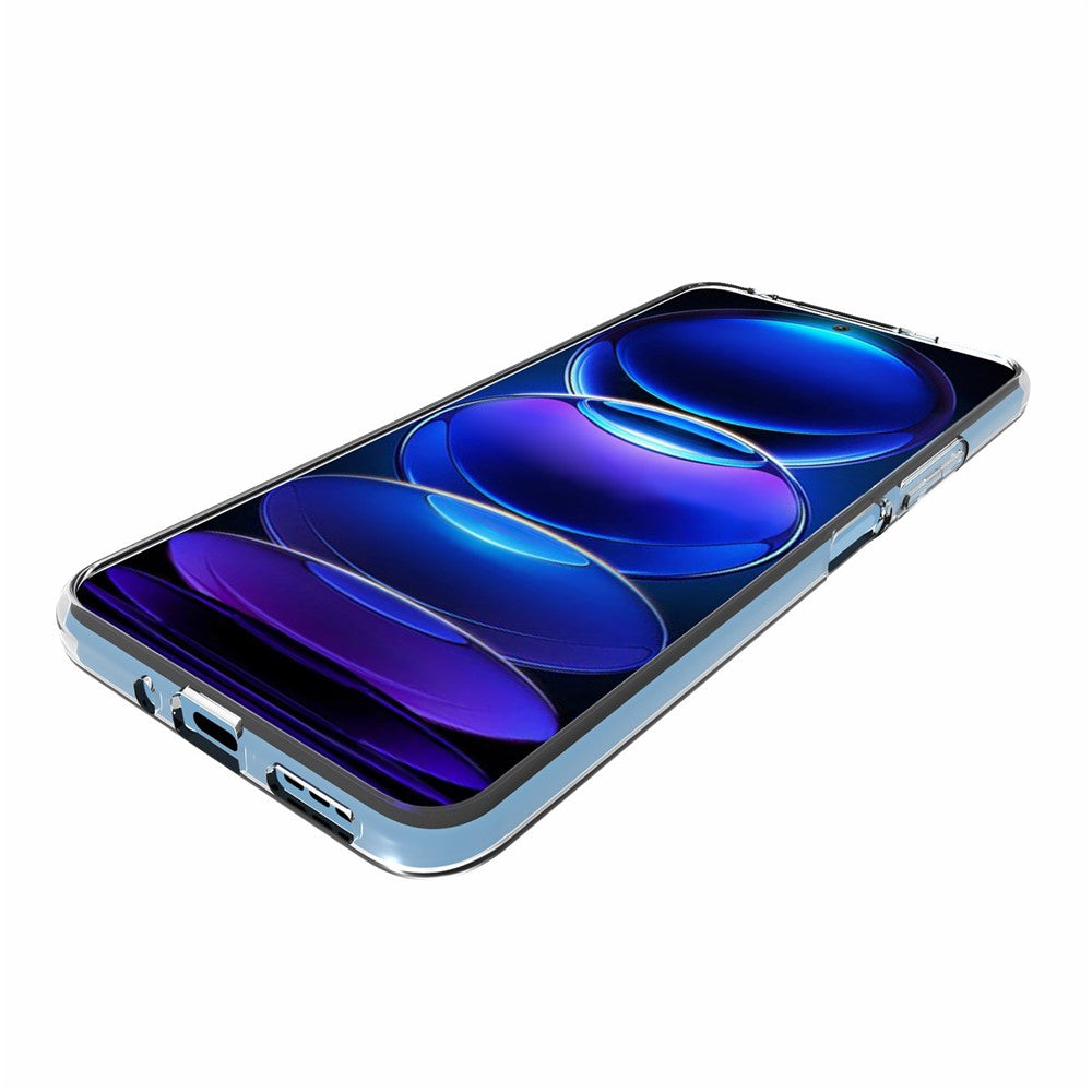 TPU-mobilcover til Xiaomi Redmi Note 12 5G (Kina) / (Indien) / (Global) / Poco X5 5G, blankt vandmærkefrit etui