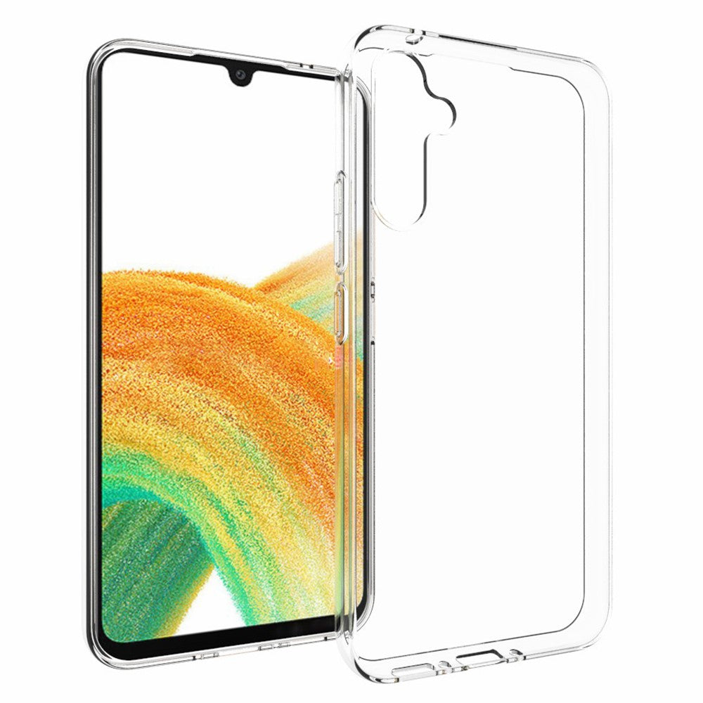For Samsung Galaxy A34 5G Glossy Watermark-Free TPU Shockproof Cell Phone Case Mobile Phone Cover