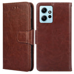 For Xiaomi Redmi Note 12 4G Leather Protective Case Anti-Fall Wallet Phone Shell with Stand