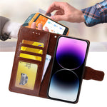 For Xiaomi Redmi Note 12 4G Leather Protective Case Anti-Fall Wallet Phone Shell with Stand