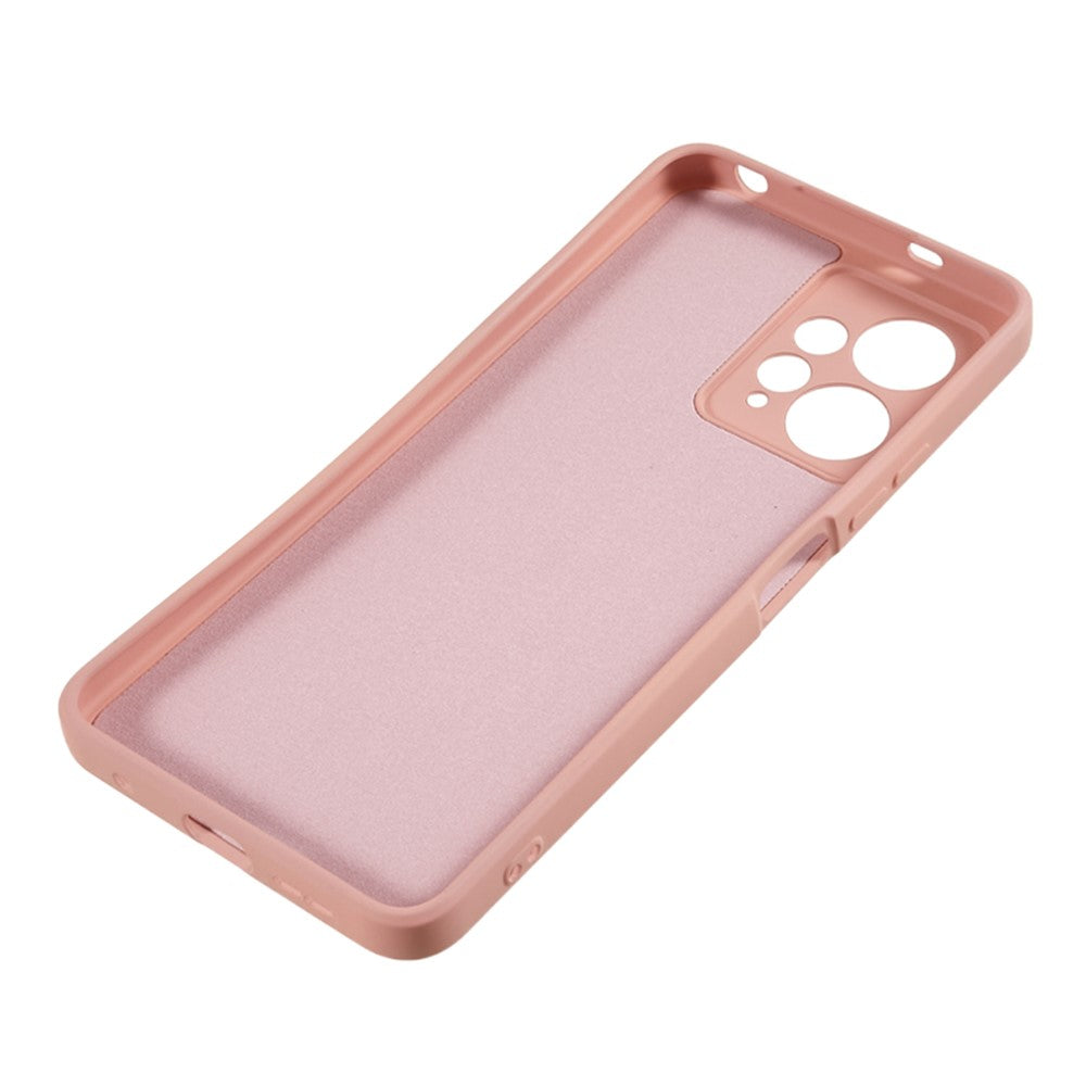 For Xiaomi Redmi Note 12 4G Rubberized TPU Phone Case Fiber Lining Anti-Drop Phone Cover