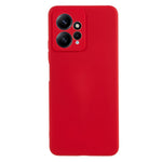 Xiaomi Redmi Note 12 4G Gummerat TPU-mobilskal Fiberfoder Fallskyddande mobilskal