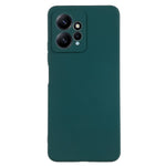 Xiaomi Redmi Note 12 4G Gummerat TPU-mobilskal Fiberfoder Fallskyddande mobilskal