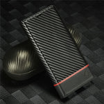 LC.IMEEKE For Google Pixel 8 Pro PU Leather Wallet Phone Case Carbon Fiber Texture Cover with Stand