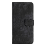 For iPhone 14 Plus Foldable Stand PU Leather Wallet Case Butterfly Imprinted Skin-touch Phone Cover