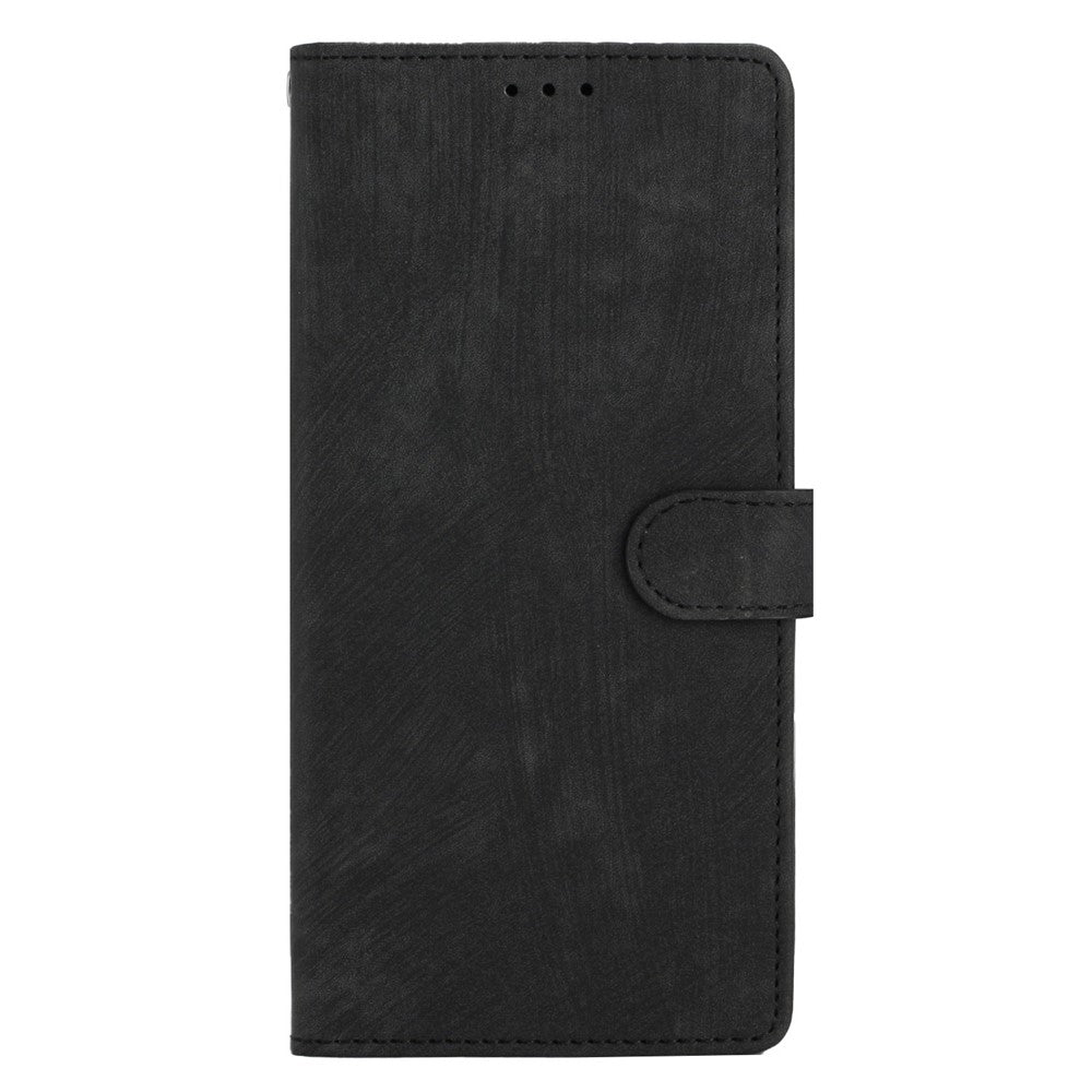 Leather Phone Case for Xiaomi Redmi Note 12 4G , Skin-touch Wallet Stand Cover